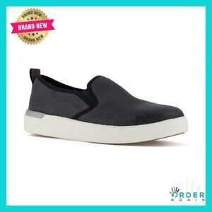 Composite Toe Slip-On Work Shoes Comfortable Flexible Lightweight Professional